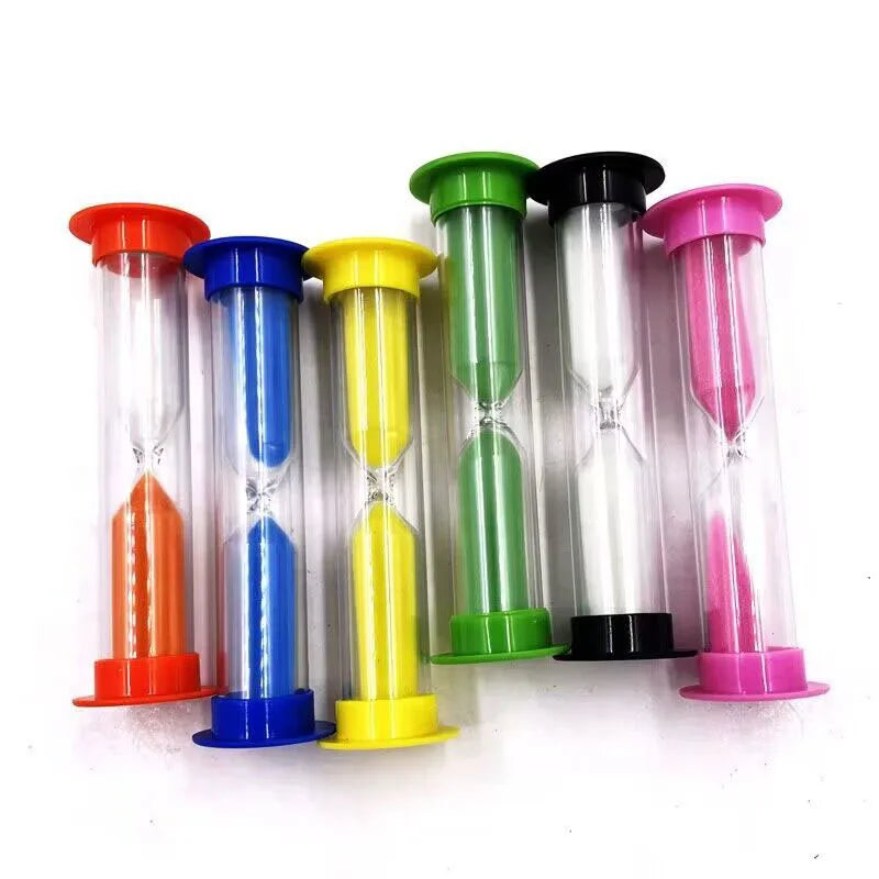 Lot de 6 Sabliers pour Enfants – Gestion du Temps et Apprentissage