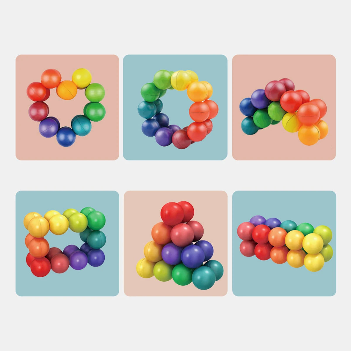 Box 20Boules Fidget Rotatives