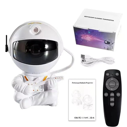 Projecteur LED Galaxy Astronaute Blanc avec Guitare – Ambiance galaxie