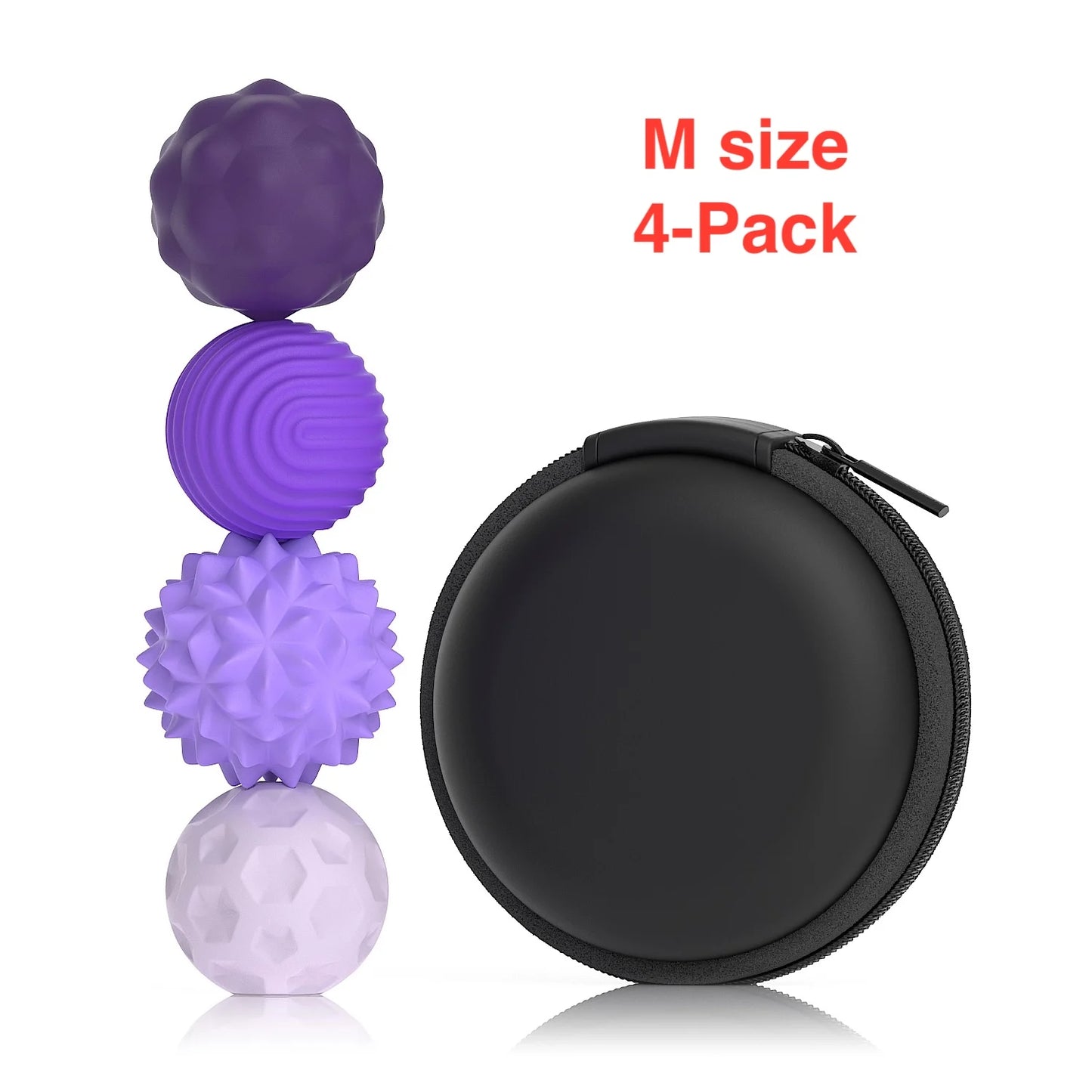 Boules sensorielles magnétiques en silicone – Lot de 8 | Anti-stress, TDAH, TSA, Adultes & Adolescents (14+)