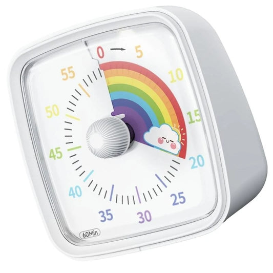 Minuteur électronique arc-en-ciel – Outil ludique de gestion du temps pour enfants