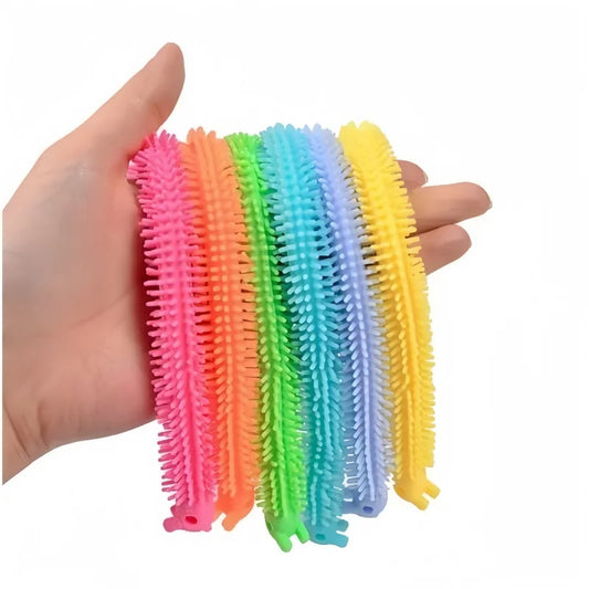 Lot de 6 Bracelets Fidget Extensibles – Jouets Sensoriels Anti-Stress